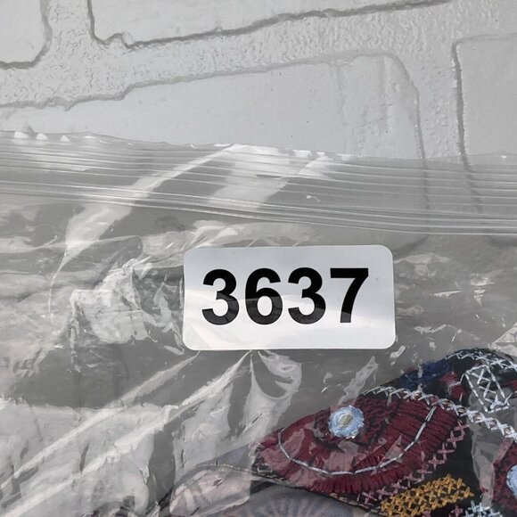 Melissa Paige Top Women Small Blue Pink Floral Paisley Embroidery Boho Medallion - Picture 11 of 11